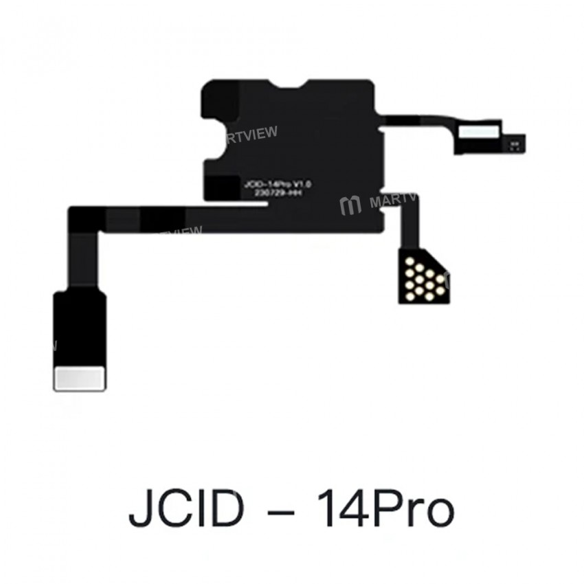 jcid v1se-v1s-pro-earpiece-receiver-fpc-test-flex-cable-for-iphone-14-series-face-id-repair-5