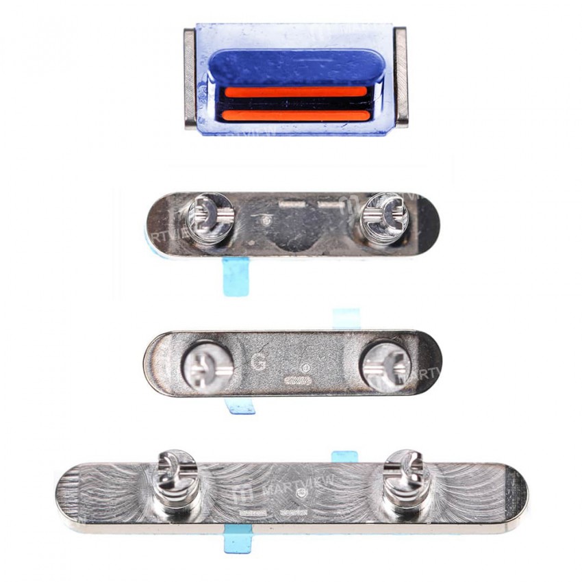 Replacement side bottom set for iPhone 12pro 12pro max pacific blue