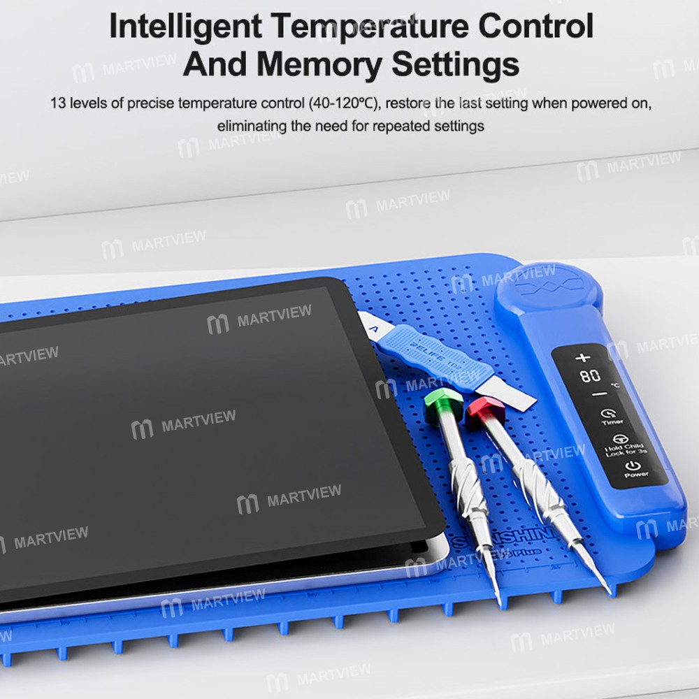sunshine ls3-plus-17-inch-lcd-screen-intelligent-temperature-control-heating-stage-separator-pad-10