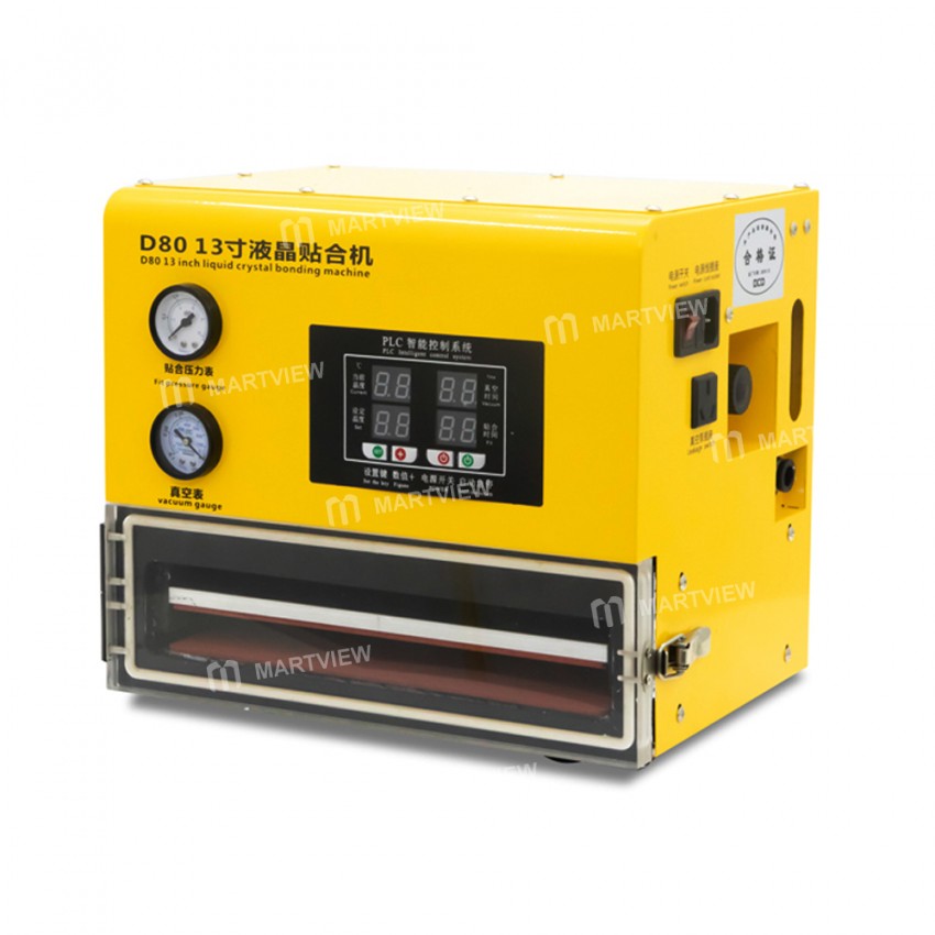 Kailiwei D80 13-inch Automatic OCA Laminating Machine for Phone Straight Screen / Cover Refurbish