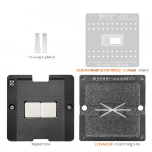 Stencil net + Fixed plate + Magnet base holder