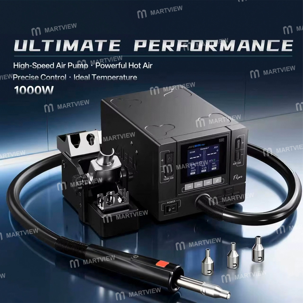 aifen f6pro-1000w-industrial-grade-temperature-controlled-hot-air-gun-desoldering-rework-station-7
