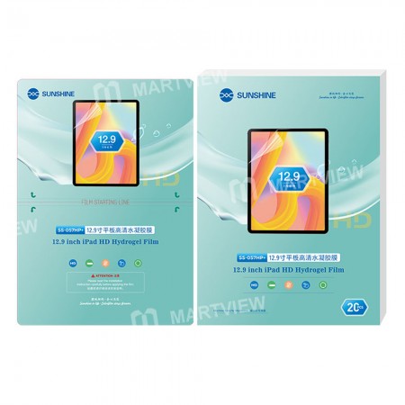 Sunshine SS-057HP+ Oversized 12.9-inch Tablet HD Hydrogel Film for SS-890C / M880 Film Cutting Machine