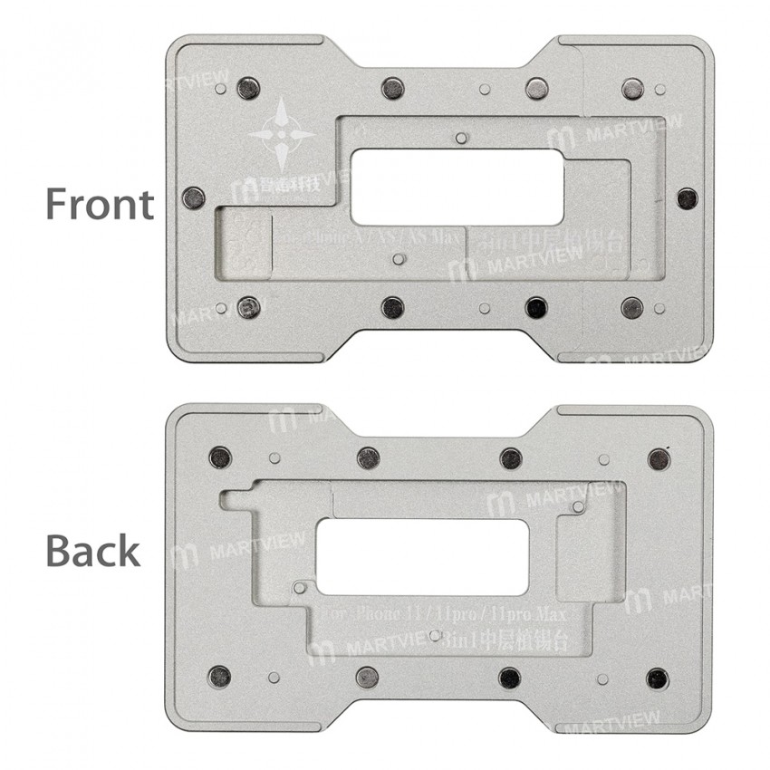 6in1 Middle Frame Reballing Platform for iPhone X / Xs / Xs Max / 11 / 11 Pro / 11 Pro Max