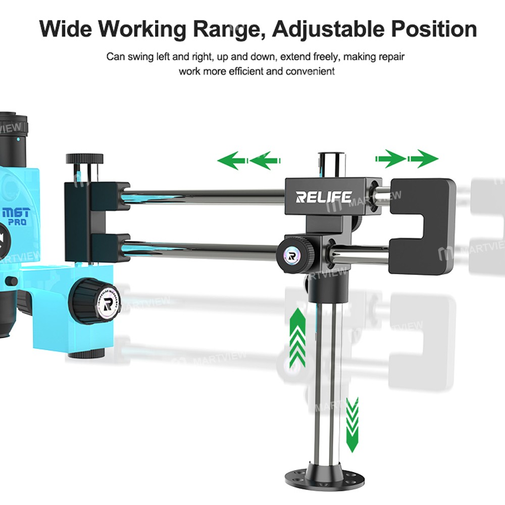 relife ms2-pro-universal-dual-bearing-dual-rod-microscope-stand-for-most-microscope-9