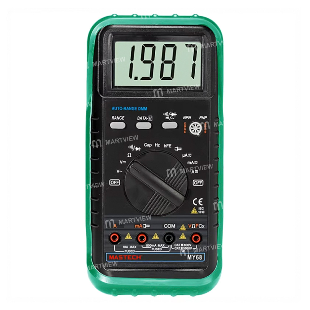 mastech my68-digital-display-multimeter-supports-hfe-testing-diode-testing--data-hold-1