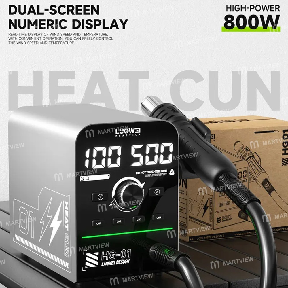 luowei hg-01-800w-intelligent-digital-hot-air-gun-bga-desoldering-rework-station-2