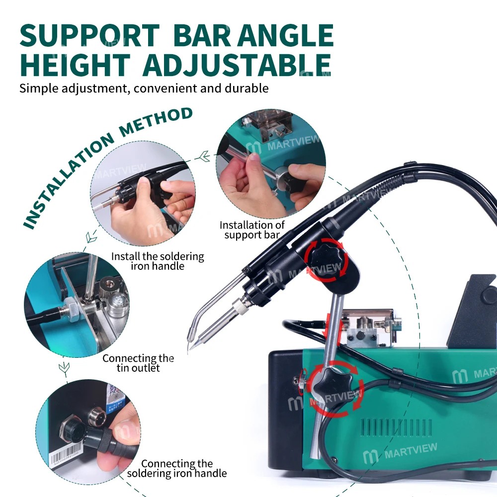 yihua 928dt-ii-230w-constant-temperature-auto-send-tin-soldering-station-with-foot-rest-9