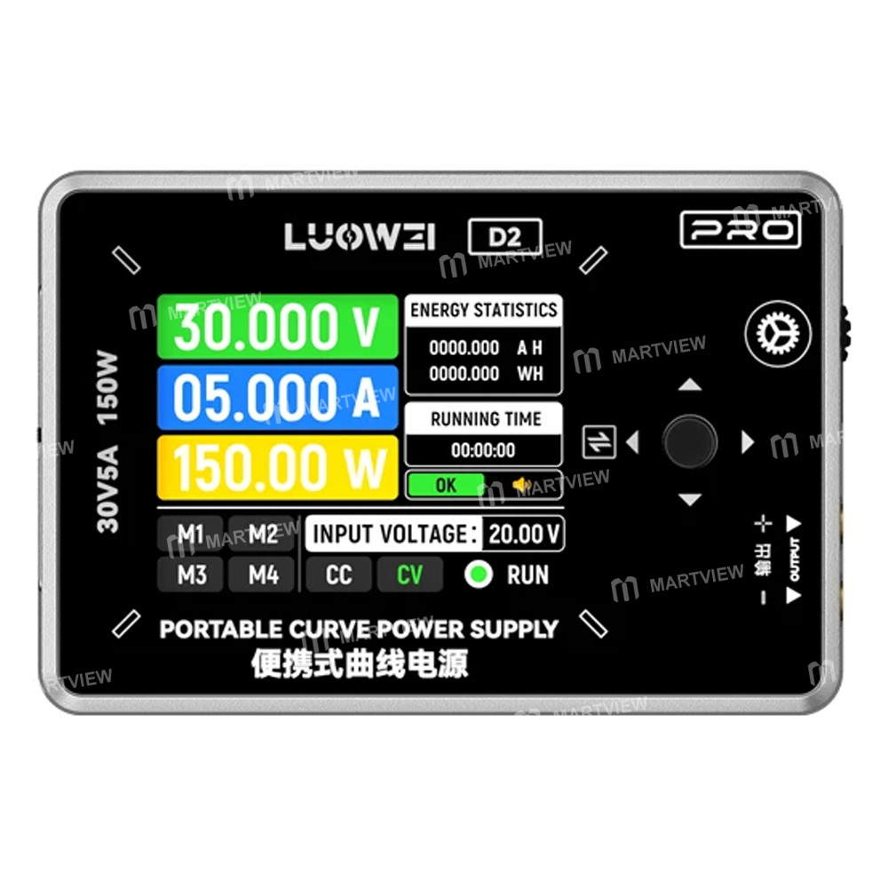 luowei d2-auto-constant-current-constant-voltage-portable-curved-power-supply-1