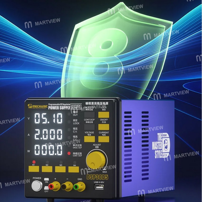 mechanic dsp30d5-30v5a-4-digit-digital-display-programming-dc-regulated-power-supply-8