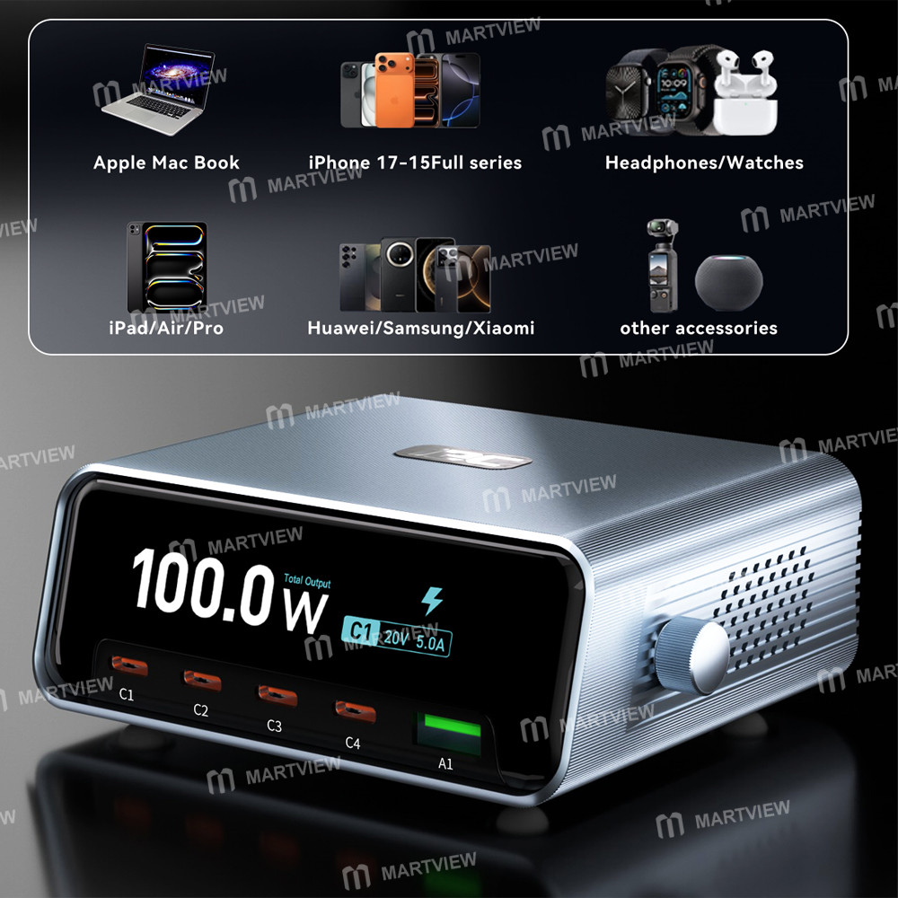 i2c a08-100w-fast-charging-colorful-large-screen-smart-display-desktop-charging-monitor-2