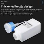 luxianzi 120-180-250ml-multi-capacity-blue-cap-square-bottle-push-up-plastic-alcohol-bottle-7