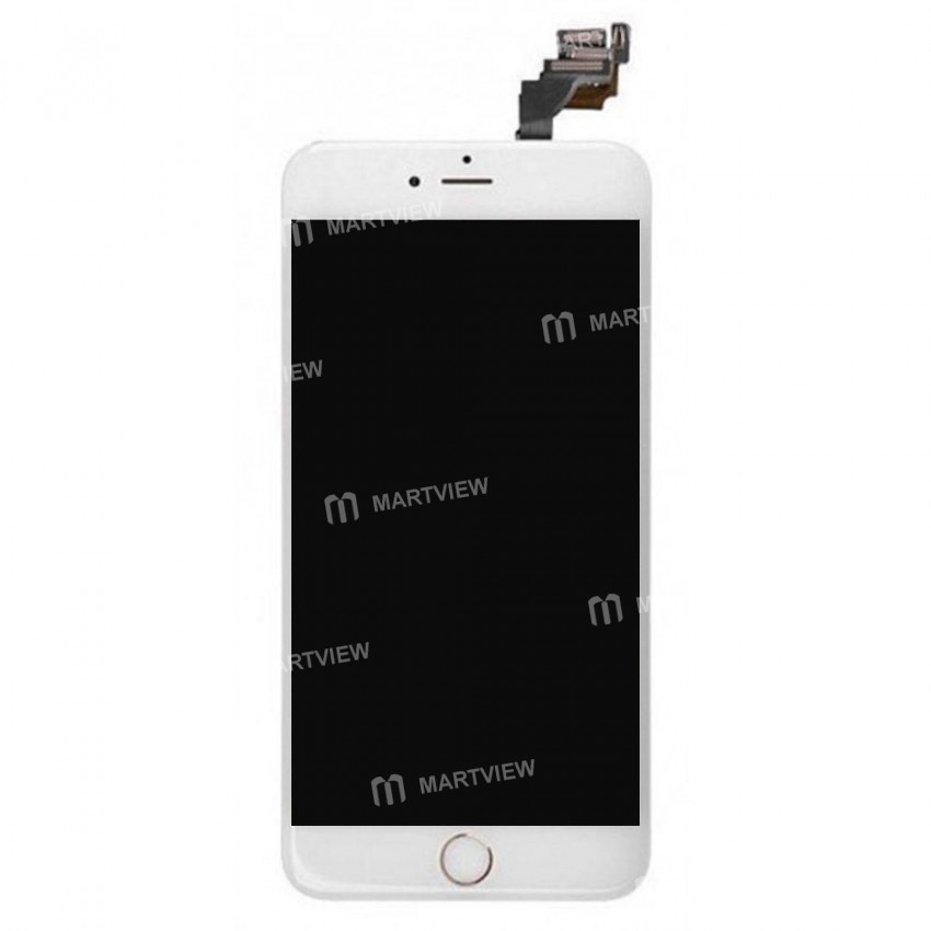 Replacement original LCD display touch screen for iPhone 6s plus with spareparts home button earphon