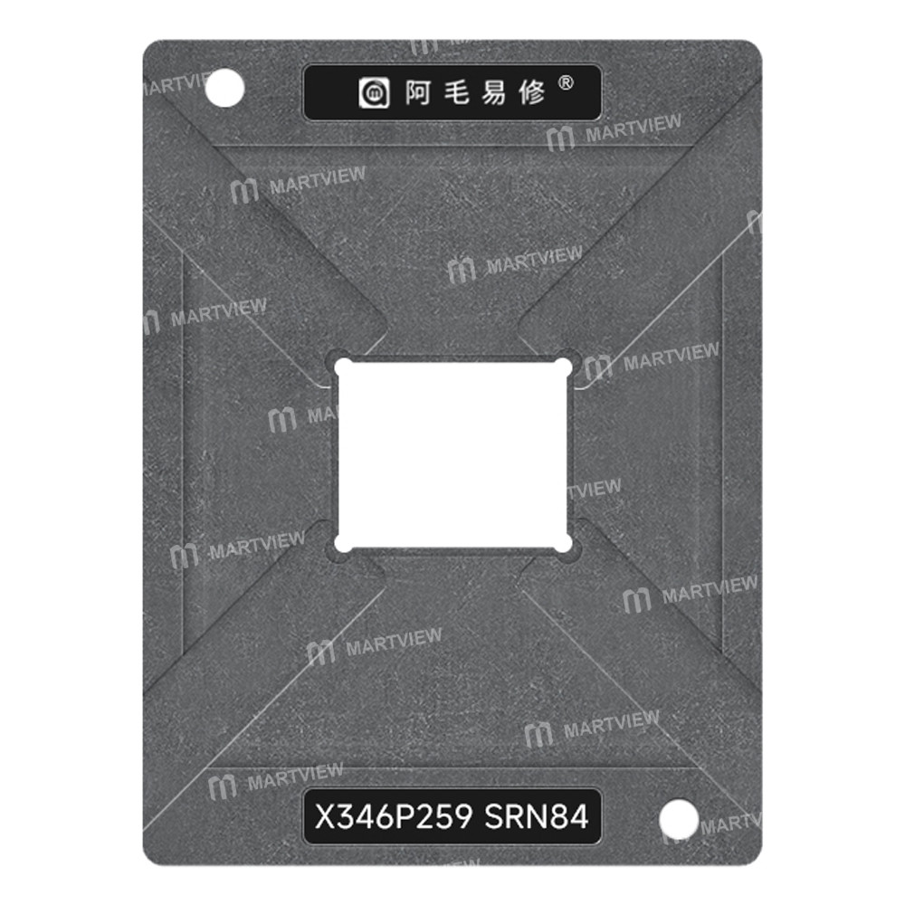 amaoe 012mm-x346p259-srn84-cpu-bga-reballing-stencil-platform-set-for-intel-ultra-5-134u-laptop-3