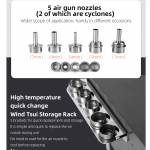 SUGON 8610DX 1000W Hot Air Rework Station LED Display Lead-Free Heat Gun Microcomputer Temperature A