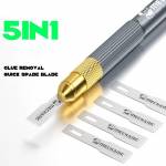 mechanic fs-51-stainless-steel-anti-static-glue-removal-quick-spade-blades-6