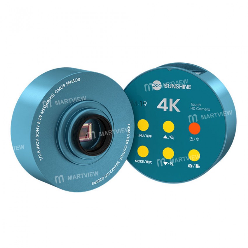 sunshine m-19-sony-sensor-touch-control-4k-ultra-hd-camera-for-trinocular-microscopes-5