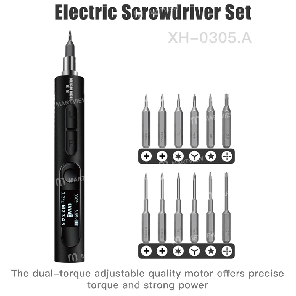 xuanhou xh-0305-series-cordless-electric-torque-screwdriver-tool-set-for-mobile-phone-repair-2