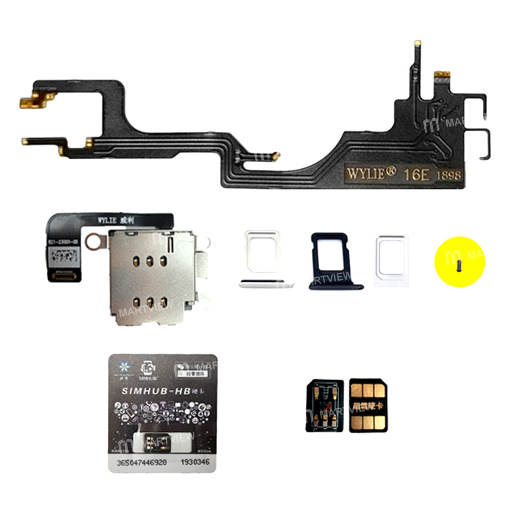 Wylie eSIM to Physical Card TMSI Unlocking Solution Supports Dual SIM Card for iPhone 16e US Version