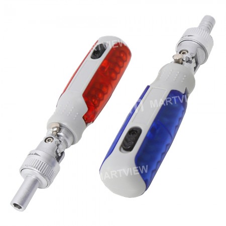 BST-8937 14-in-1 Multi-function Multi-Angle Rotating Ratchet Screwdriver with Magnetic Bits