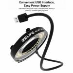 relife rl-033-ultra-105-leds-dual-zone-adjustable-brightness-microscope-ring-light-13
