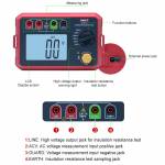 UNI-T UT502C 20G? 2500V High Precision Insulation Resistance Tester with Auto Range Backlight