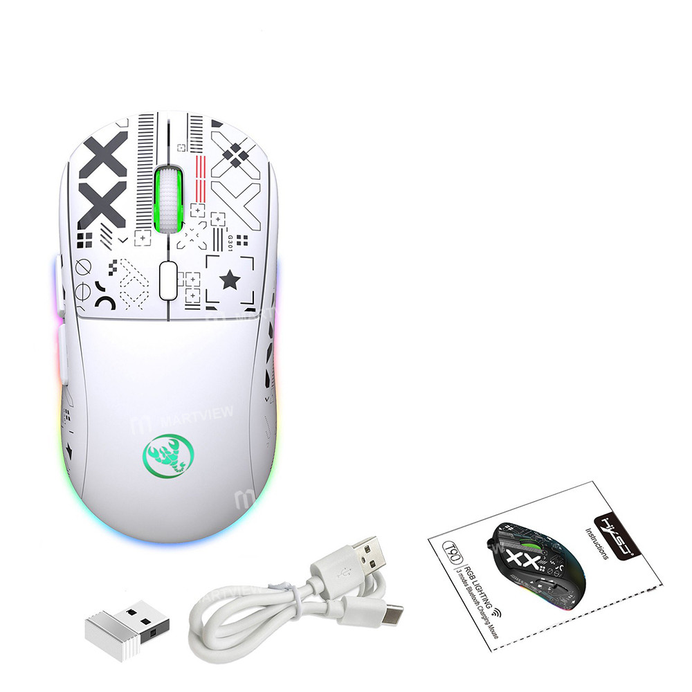 hxsj t90-wireless-mechanical-gaming-mouse-7