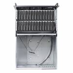 4U 28 Slots Multi Hard Disk Chassis E-ATX Motherboard Host Industrial Computer Server Chassis with 6