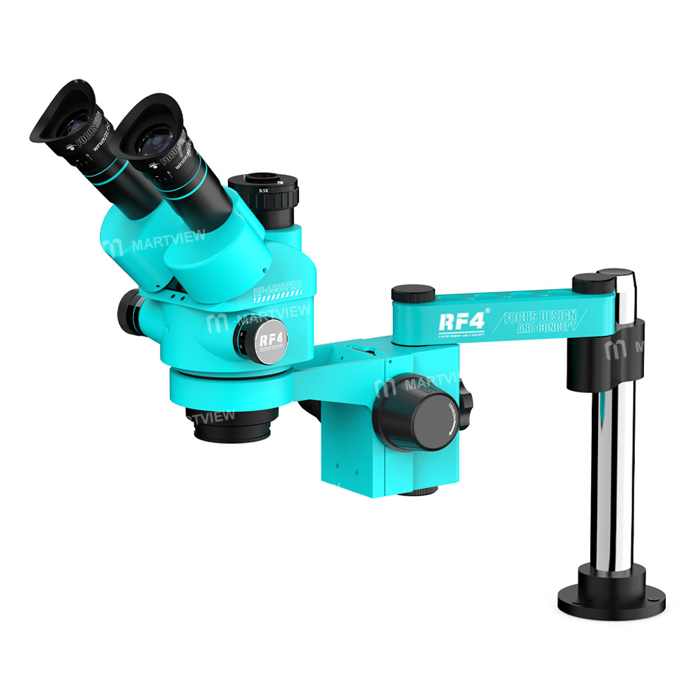 rf4 rf-6558pro-fo18-65-58x-trinocular-stereo-microscope-with-fo18-swing-arm-stand-2