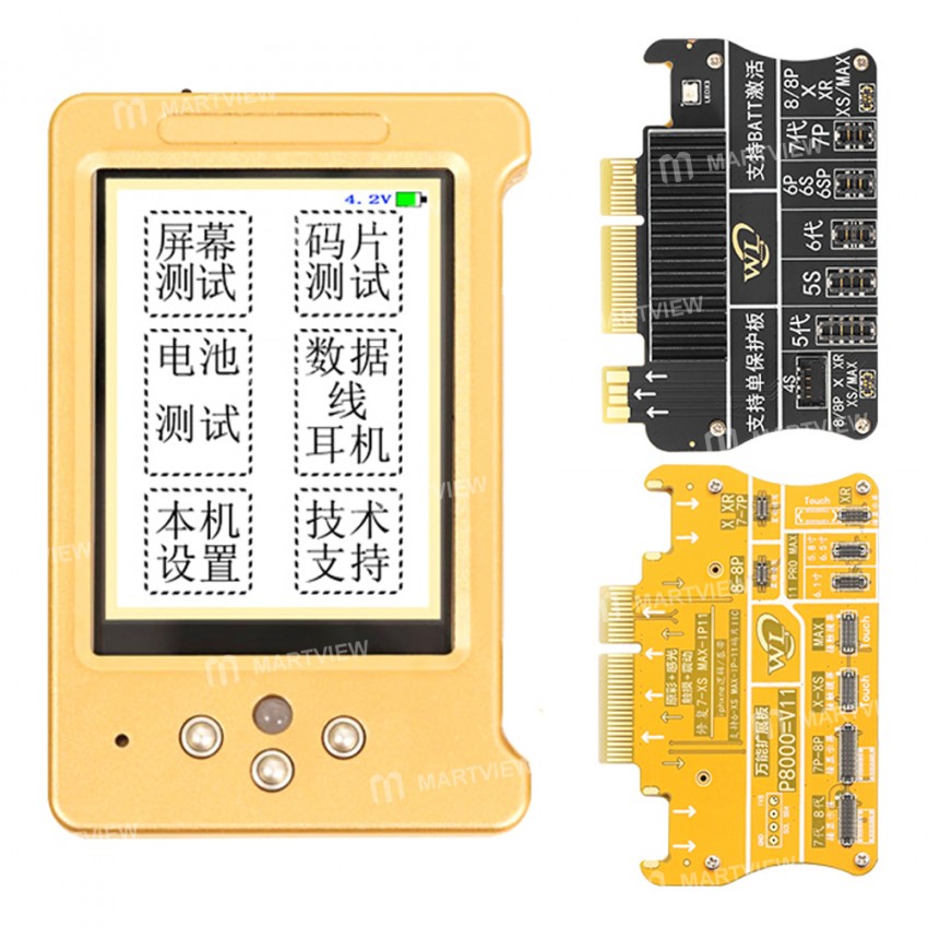 WL V6 V11 Dot Matrix Programmer LCD Screen Original Color Headset Touch Battery Face ID Repair for P