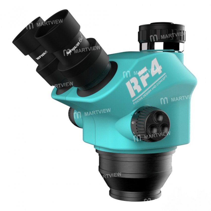 rf4 rf-7050-po4-70x-50x-binocular-stereo-microscope-with-4k-ultra-hd-camera-po4-base-10