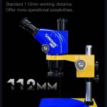 mechanic d65t-b11-65x-65x-industrial-trinocular-stereo-microscope-for-pcb-repair-with-large-base-14