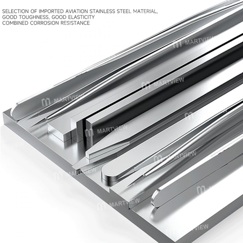 luowei is-10-precision-stainless-steel-super-hard-anti-static-flying-line-tweezer-5