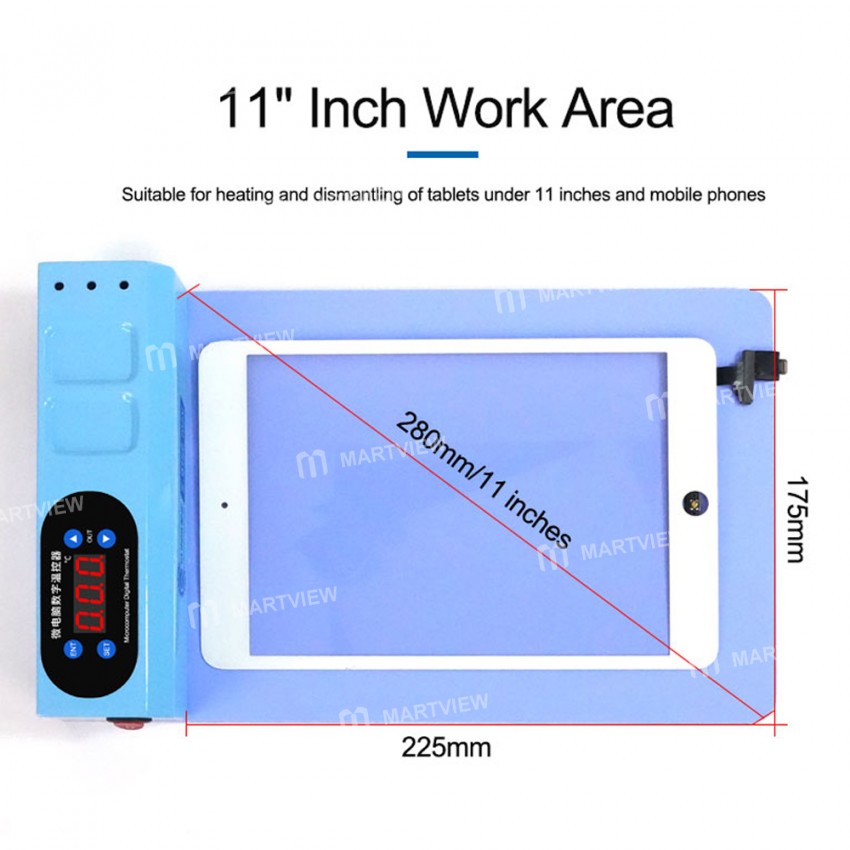 Sunshine S-918E Mini 11-inch Intelligent Removal LCD Screen Separator with Temperature Control