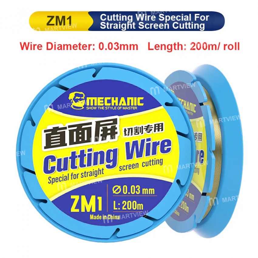mechanic zm1-qm1-200m-high-toughness-high-carbon-steel-alloy-lcd-screen-cutting-wire-2