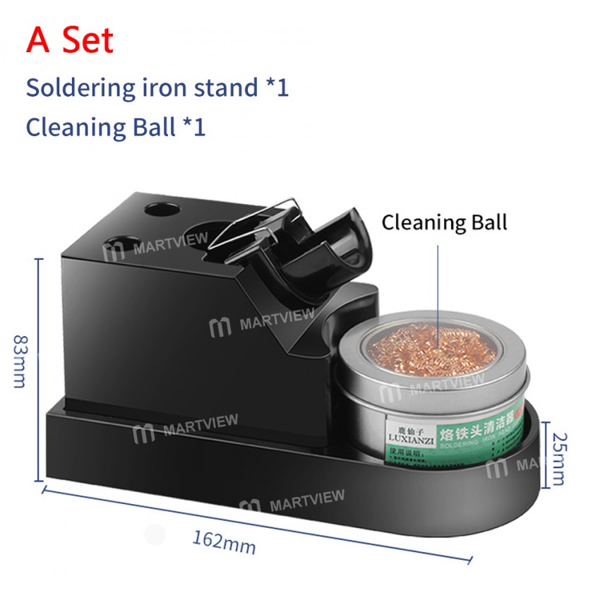 luxianzi l009-3-in-1-multi-function-bakelite-soldering-iron-stand-with-cleaning-ball-7