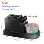 luxianzi l009-3-in-1-multi-function-bakelite-soldering-iron-stand-with-cleaning-ball-7