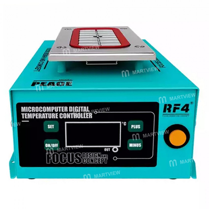 RF4 7-inch Phone LCD Touch Screen Separator Machine Build-in Vacuum Pump for iPhone/Samsung/Huawei