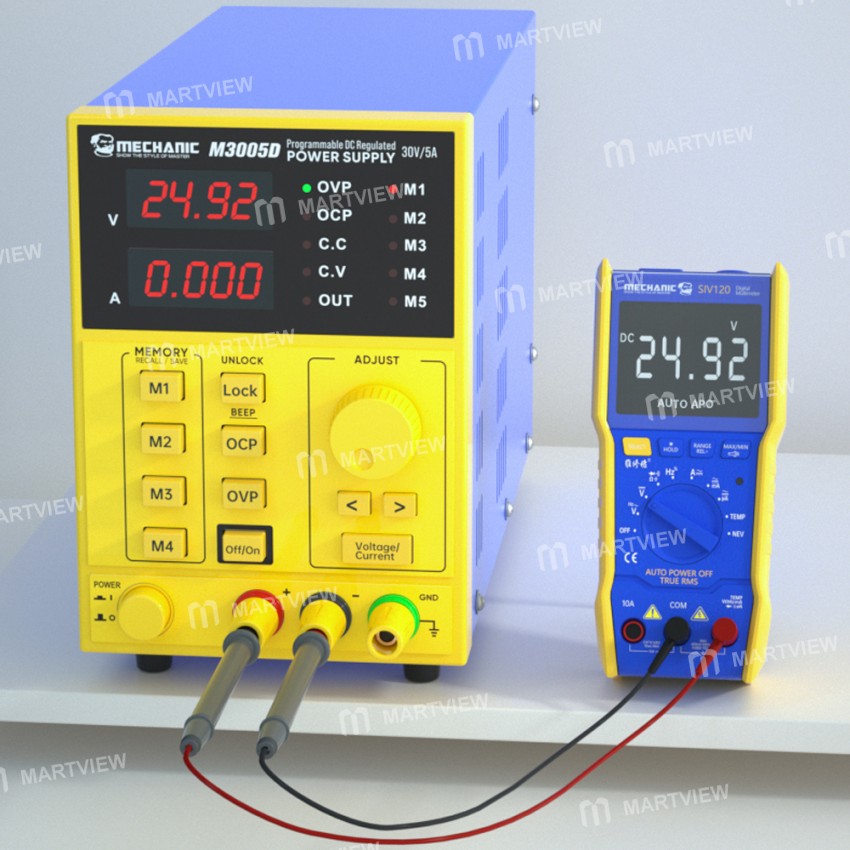 Mechanic M3005D 30V / 5A Multifunctional Programmable DC Stabilized Power Supply