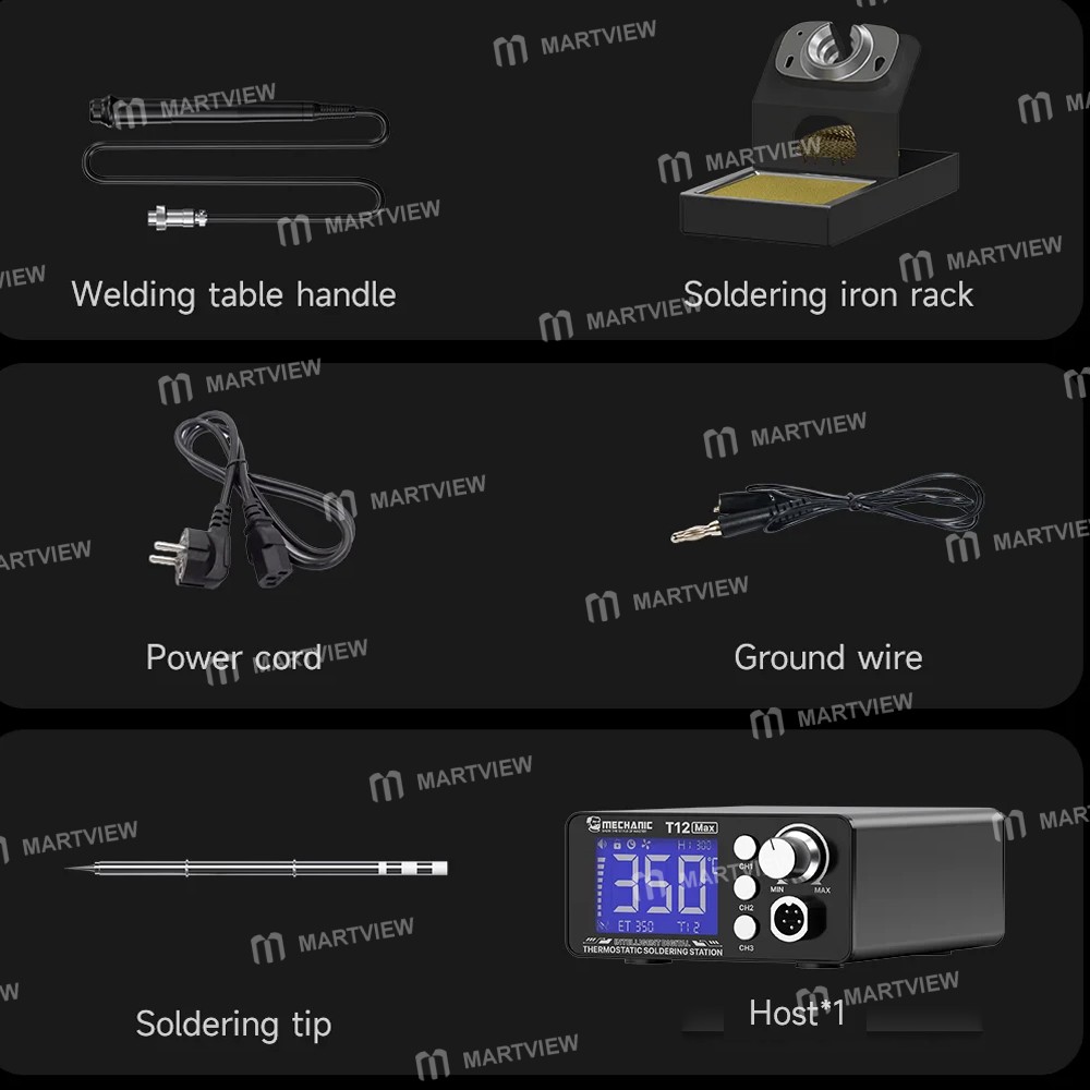 mechanic t12-max-intelligent-led-digital-display-anti-static-thermostat-soldering-station-7