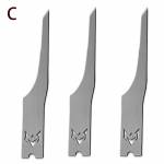 Mechanic BGA Mainboard CPU Chip Glue Remover Blades Set -3pcs