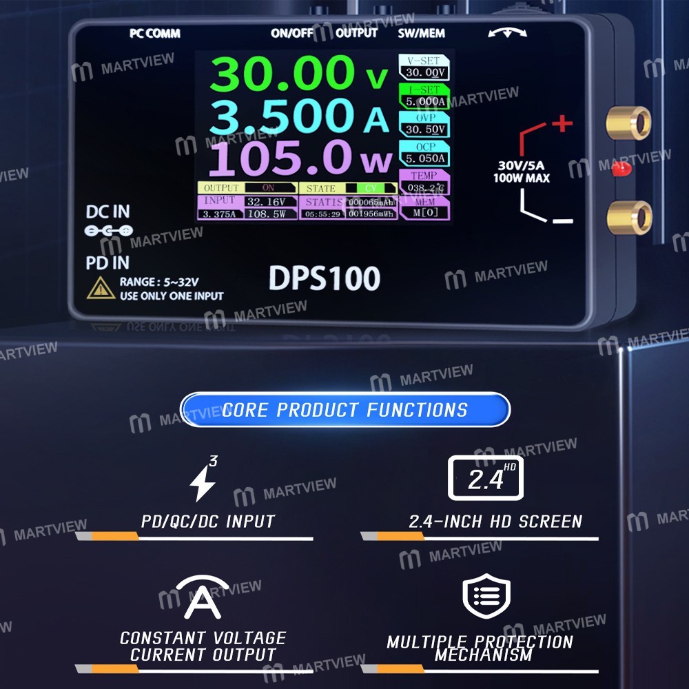 dps100 portable-30v-5a-100w-digital-display-programmable-nc-dc-stabilized-power-supply-6