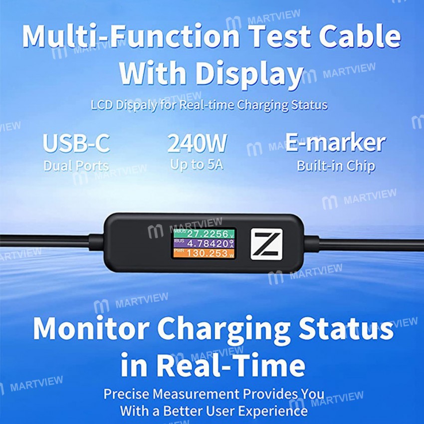 chargerlab power-z-ak001-multi-functional-240w-usb-pd-charging-test-cable-3