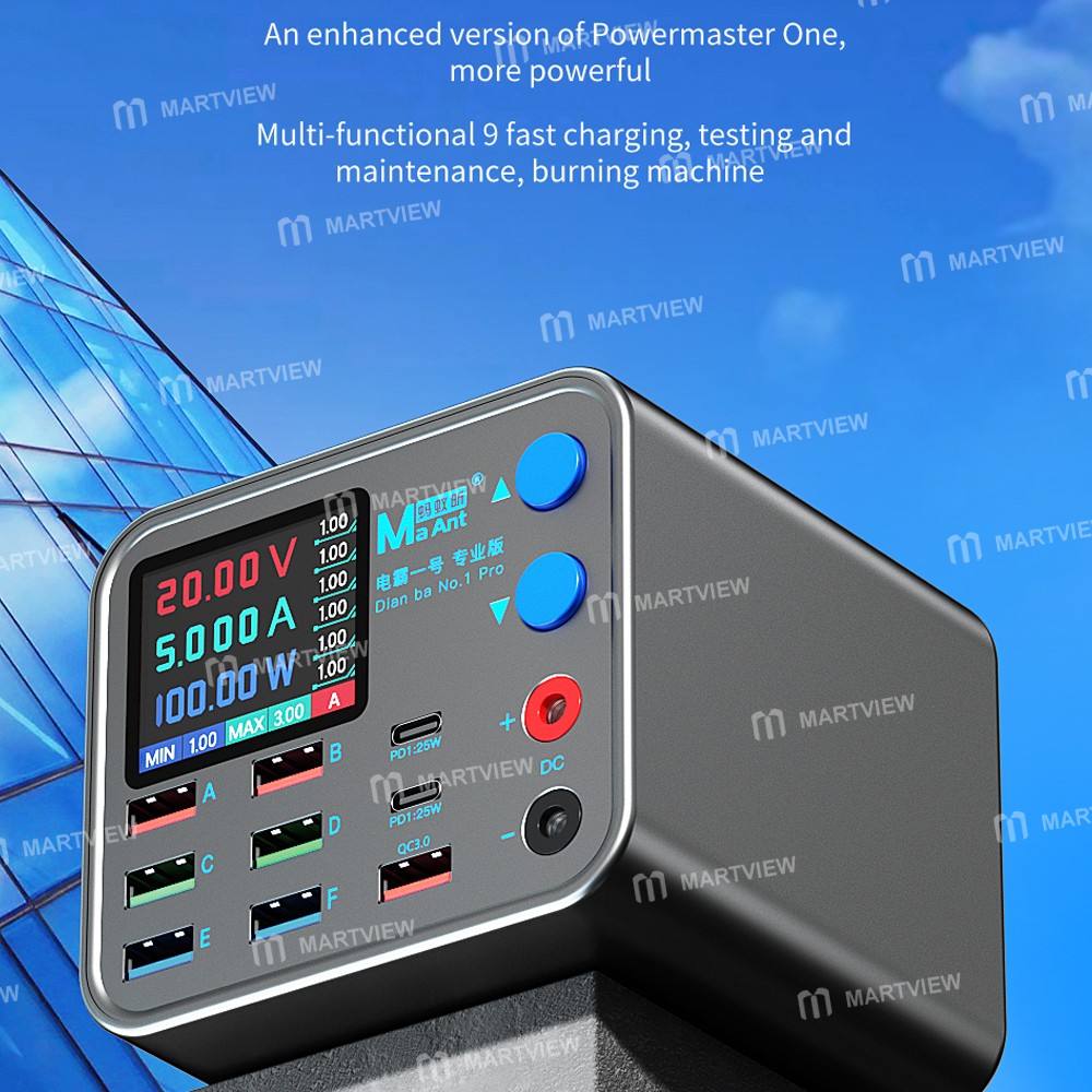 maant dianba-no1-pro-multi-function-9-port-pd-charger-with-short-circuit-repair-function-6
