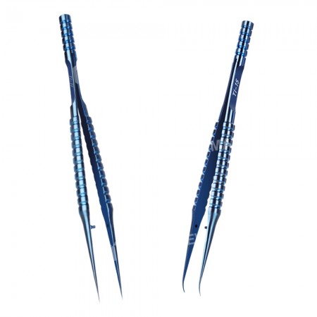 Mechanic Titanium Alloy Precise Anti Magnetic Tweezers Suitable for Circuit Flying Line Microphone Mobile Phone Precision Repair