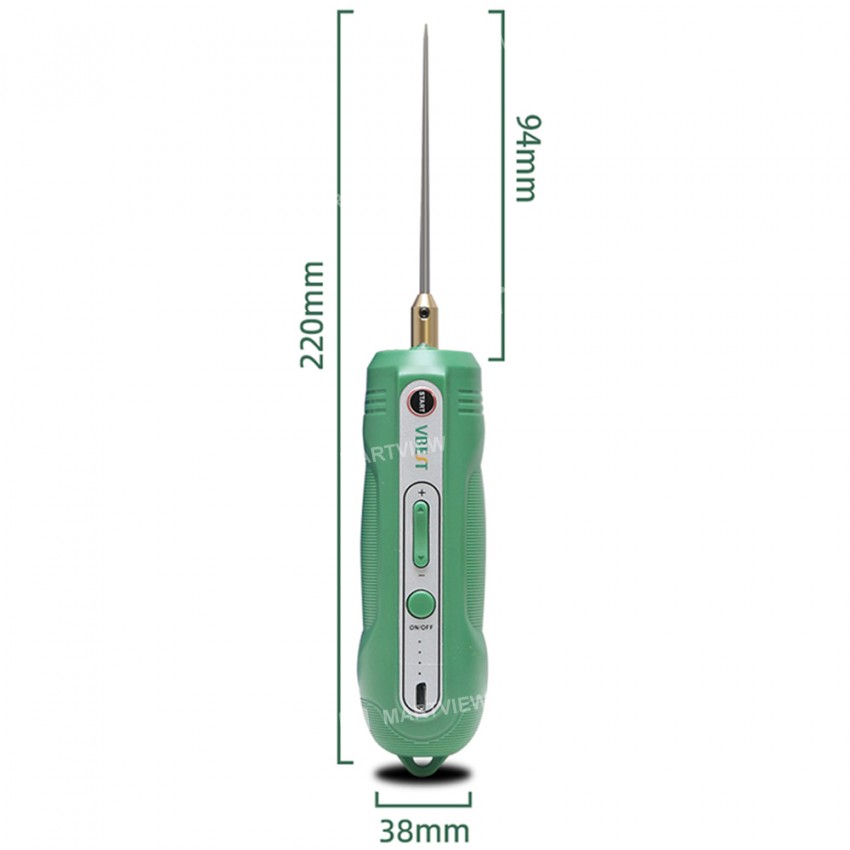 vbest k4-adjustable-speed-electric-glue-removal-machine-with-led-green-dust-light-8