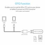 Orico CRS21 Portable USB 3.0 Type-A TF/SD Card  Reader