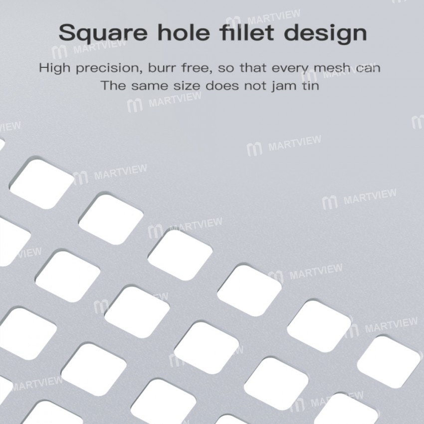 MaAnt Spider Web Stencil Net Square Chamfer Mainboard Small Board IC Net for Huawei Mate 30 / 40 / P