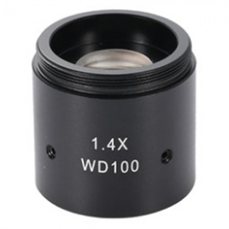 WD100 1.4X C-Mount Single-barrel Auxiliary Objective for Shortening / Increasing Working Distance