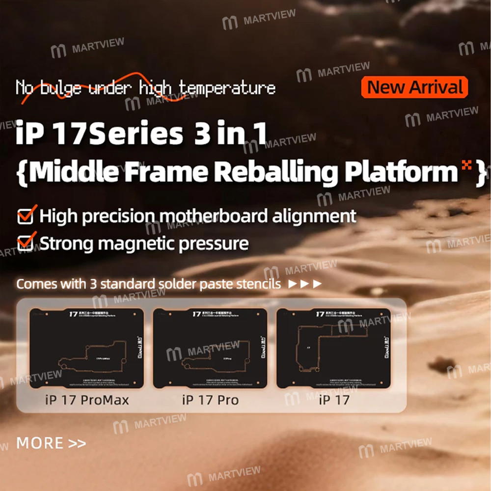 qianli 3-in-1-magnetic-middle-frame-reballing-platform-for-iphone-17-17-pro-17pro-max-2